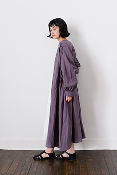 【美品】オオカミとフクロウ 星降る夜のオーケストラ ギンガム リネン ワンピース 21_000000001578.jpg?1741423873