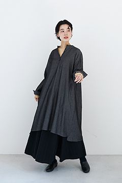 休日と詩 tandey ペリカンコート 黒 FREE 休日と詩 | TANDEY ONLINE STORE