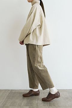 オローネ　バルーンパンツ　未使用　デニム　タンディ　オオカミとフクロウ　天然生活 オローネ バルーンパンツ 未使用 デニム タンディ オオカミと