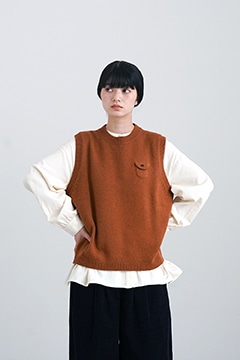 10%OFF】休日と詩 休日のスモールポケットベスト | 休日と詩 | TANDEY