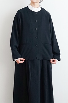 オローネ アルネジャケット ブラック tandey オローネ シャルロットジャケット | オローネ | TANDEY ONLINE STORE