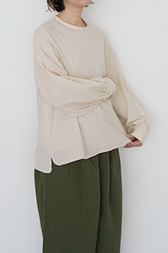 20%OFF】オオカミとフクロウ フクロウと晴れた日の午後に“ブラウス