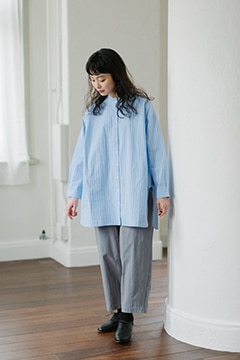 イタリア購入 フィレンツェデザイナー エメラルドフローラルおりぼんとろみシャツ trim_fce_item67f78697ce413.jpg