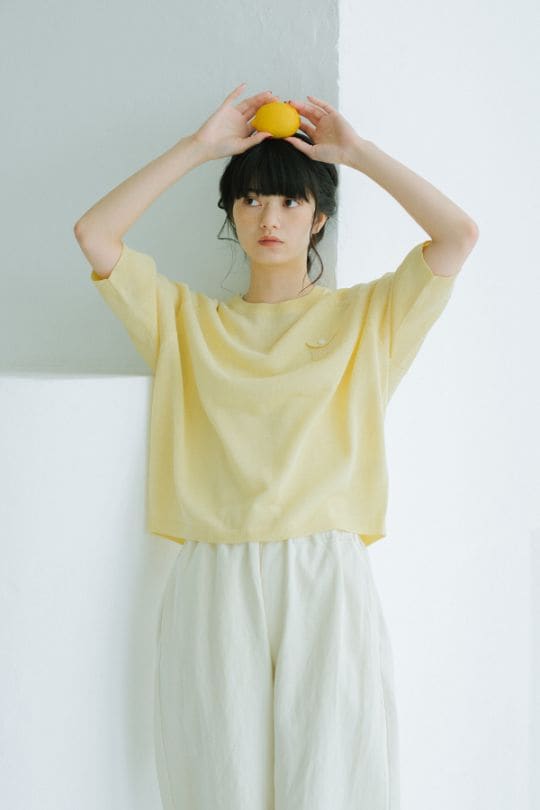10%OFF】休日と詩 小さなポケットのニット“5分袖” | 休日と詩 | TANDEY