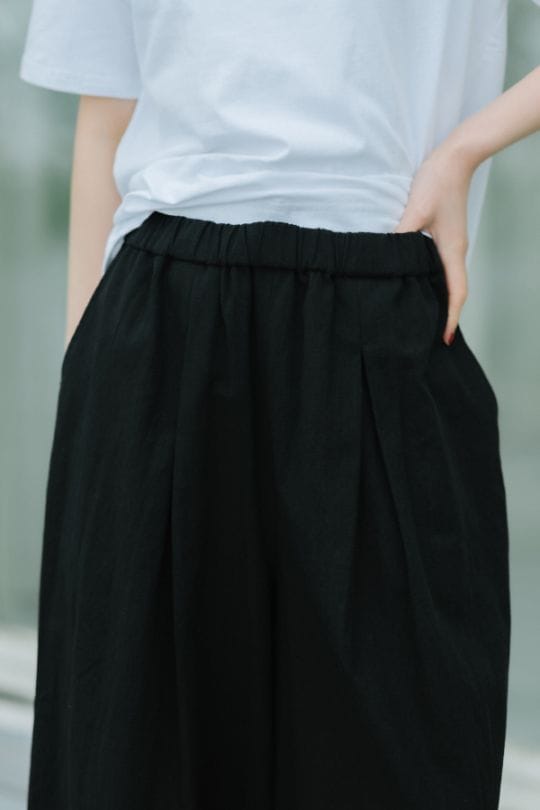 オローネ　モスモスハーフパンツ　ブラック オローネ モスモスパンツ | オローネ | TANDEY ONLINE STORE
