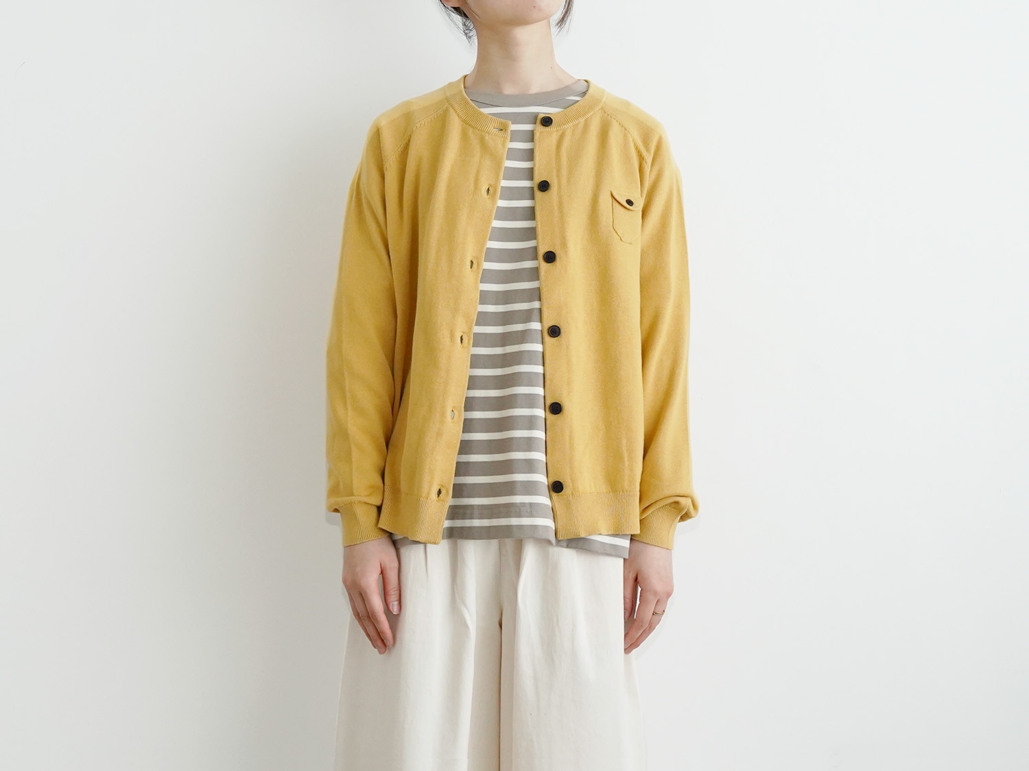 休日と詩 小さなポケットのカーディガン | 休日と詩 | TANDEY ONLINE STORE