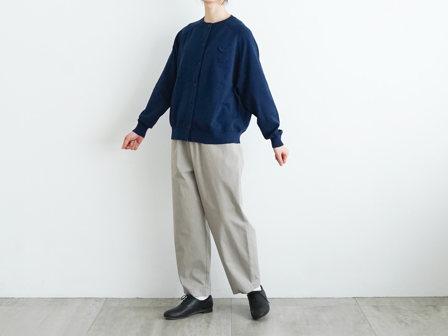 休日と詩 小さなポケットのカーディガン | 休日と詩 | TANDEY ONLINE STORE