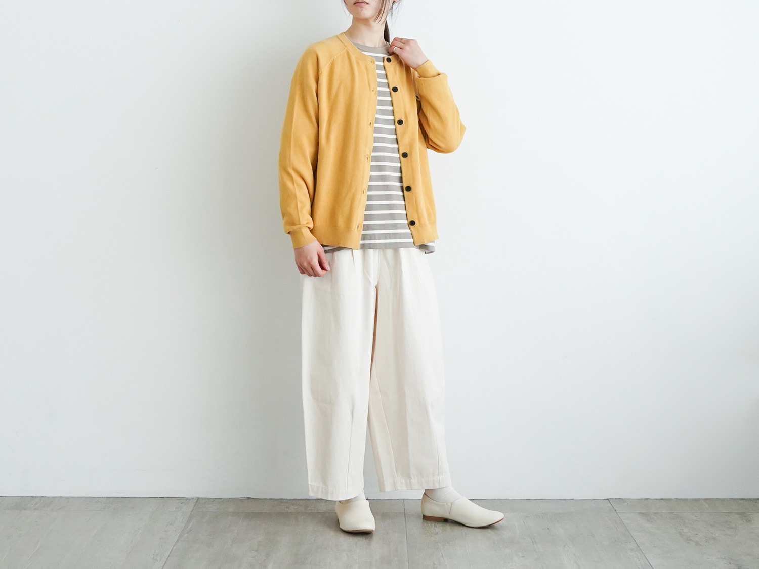 休日と詩 小さなポケットのカーディガン | 休日と詩 | TANDEY ONLINE STORE