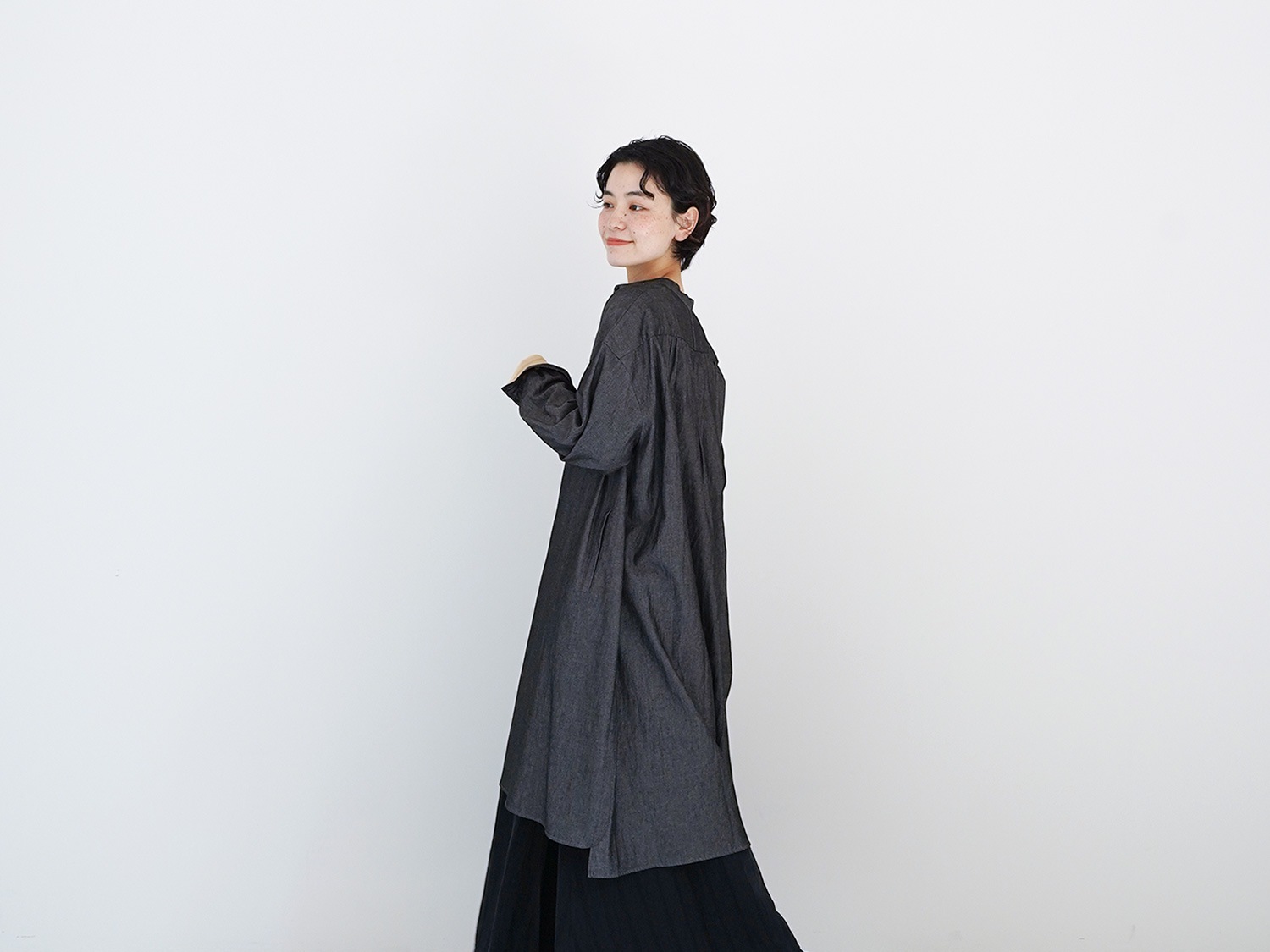 20%OFF】休日と詩 風まちロングシャツ | 休日と詩 | TANDEY ONLINE STORE