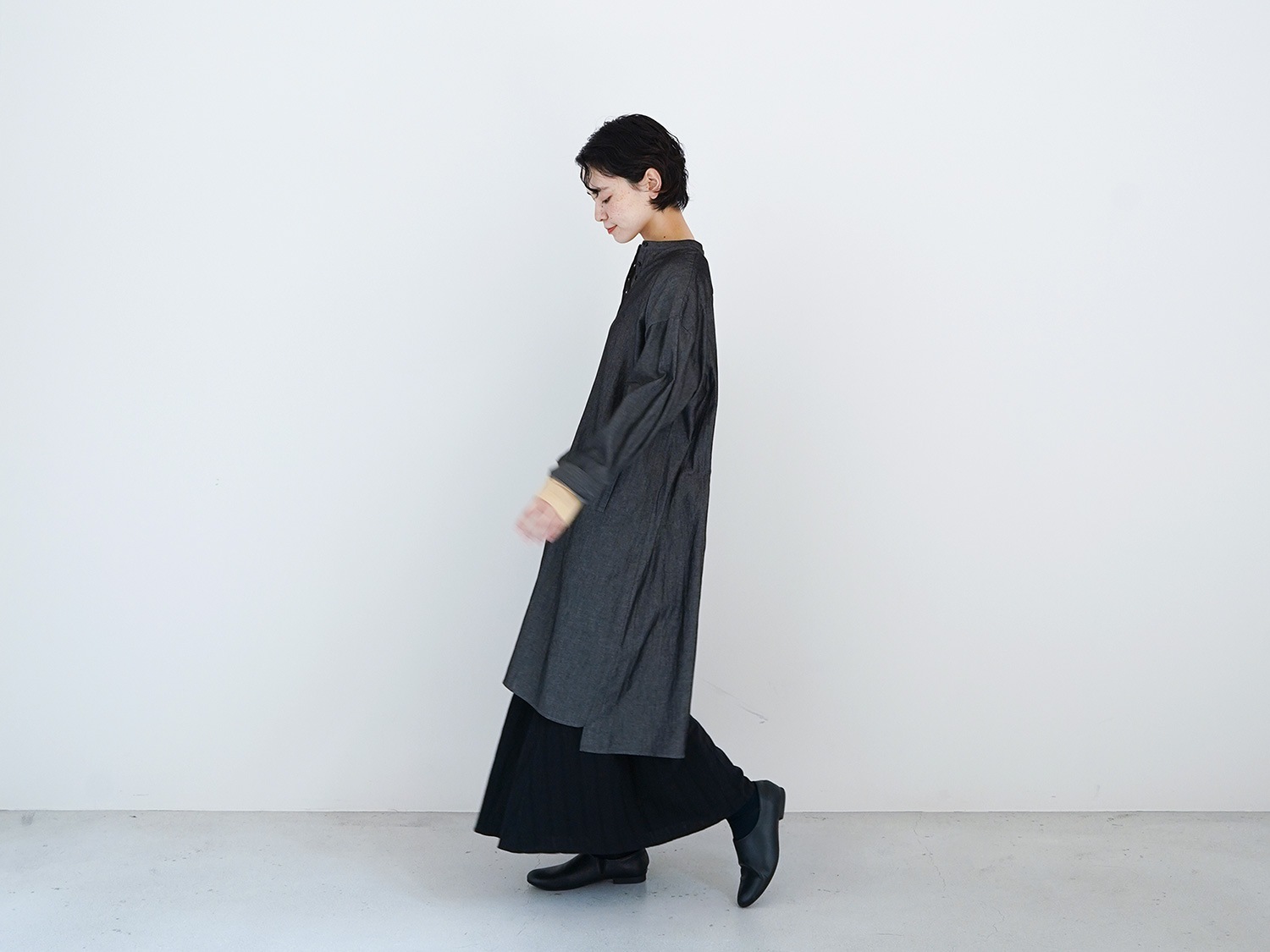 休日と詩 風まちロングシャツ | 休日と詩 | TANDEY ONLINE STORE