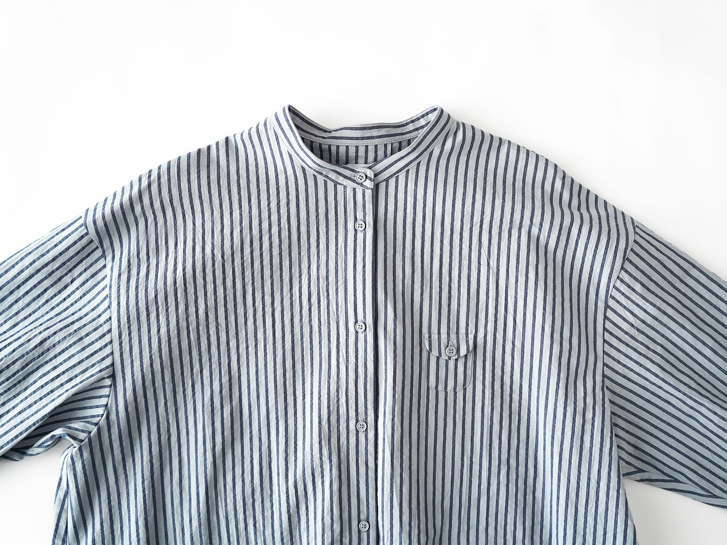 休日と詩 小さなポケットのロングシャツ | 休日と詩 | TANDEY ONLINE STORE