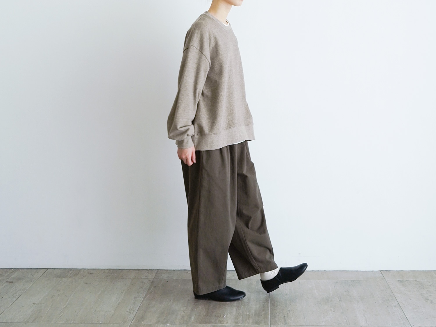 休日と詩　サンデーモーニングコート 休日と詩 スローモーニングスウェット | 休日と詩 | TANDEY