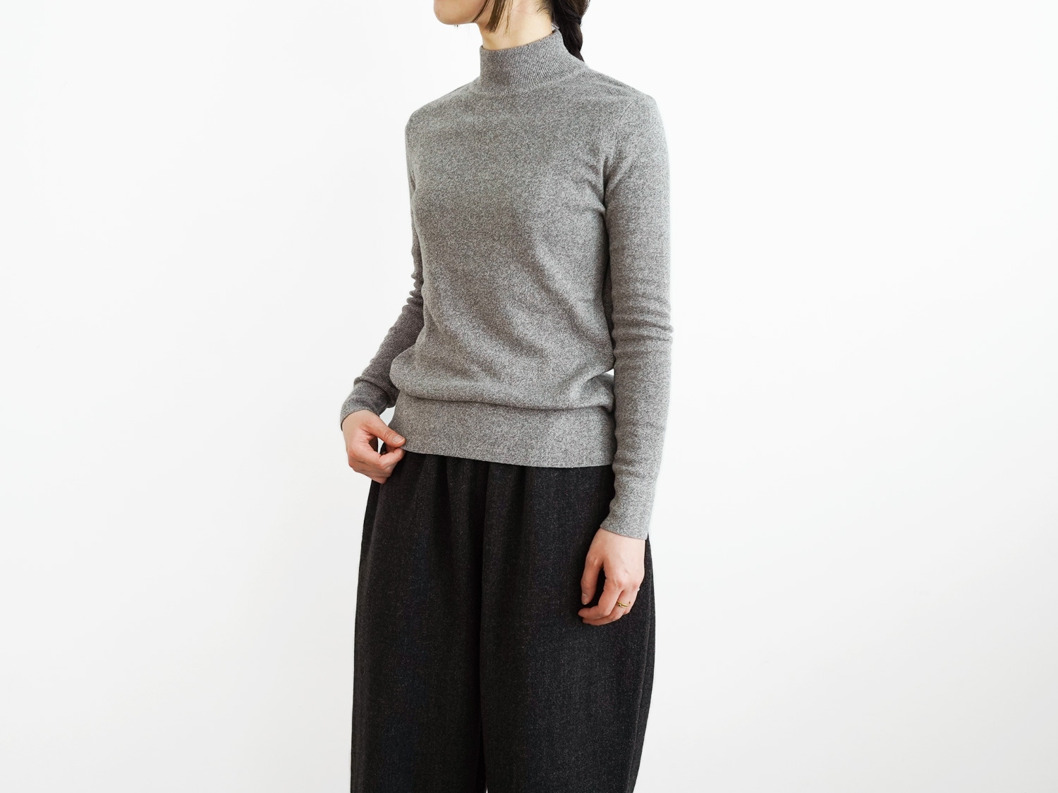 10%OFF】オローネ ベーシックミドルニット | オローネ | TANDEY ONLINE