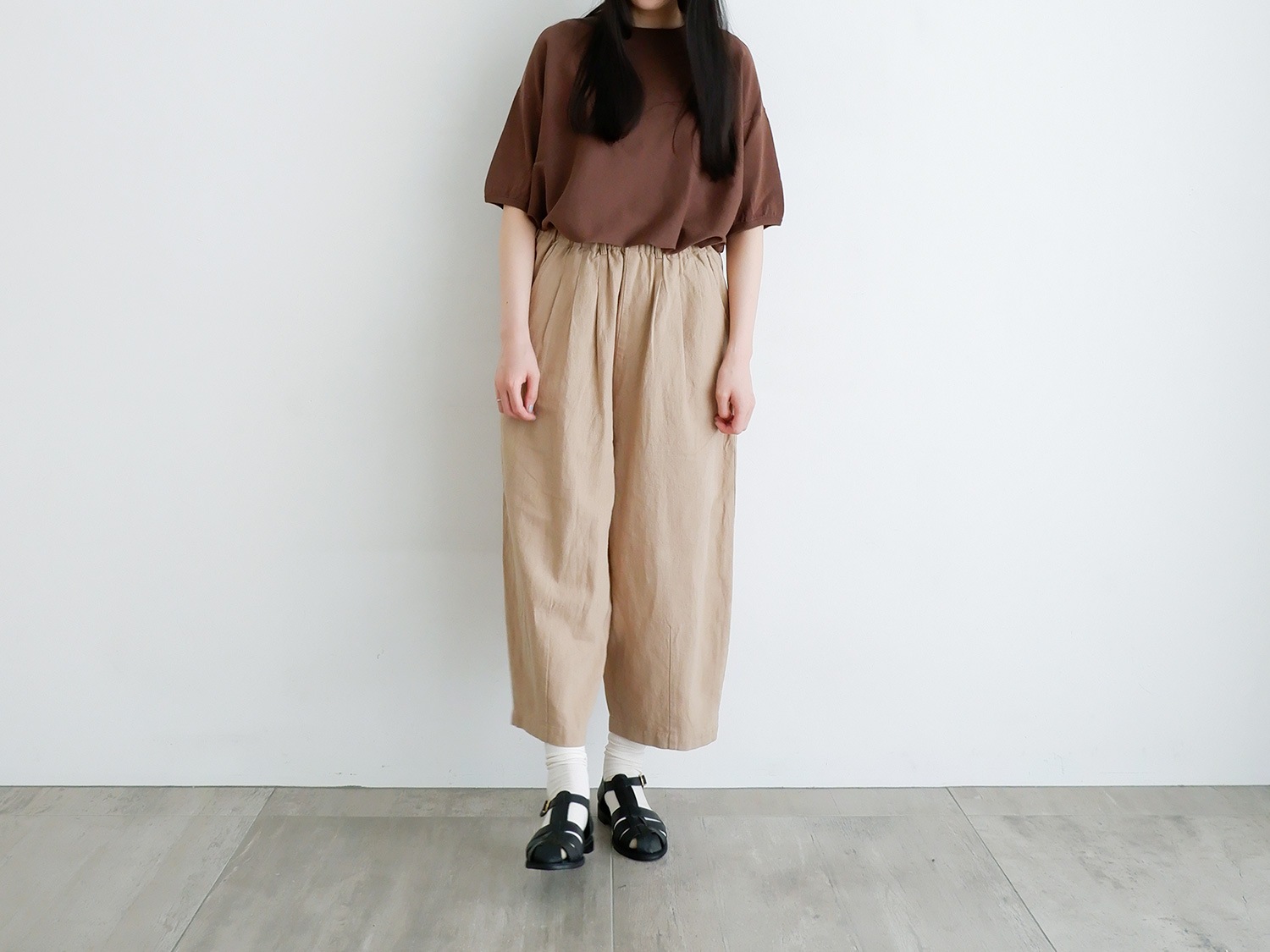 TANDEY 休日と詩　パンツ　ベージュ TANDEY 休日と詩 パンツ ベージュオンライン ショップ