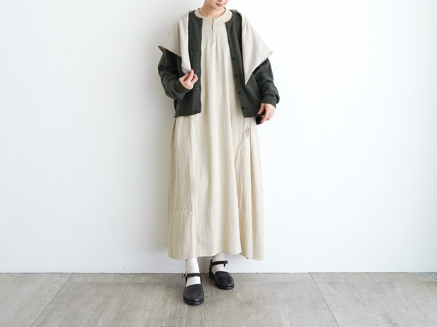 【美品】ThomBrowne オリーブ カーディガン サイズO オローネ リーネルカーディガン | オローネ | TANDEY ONLINE STORE