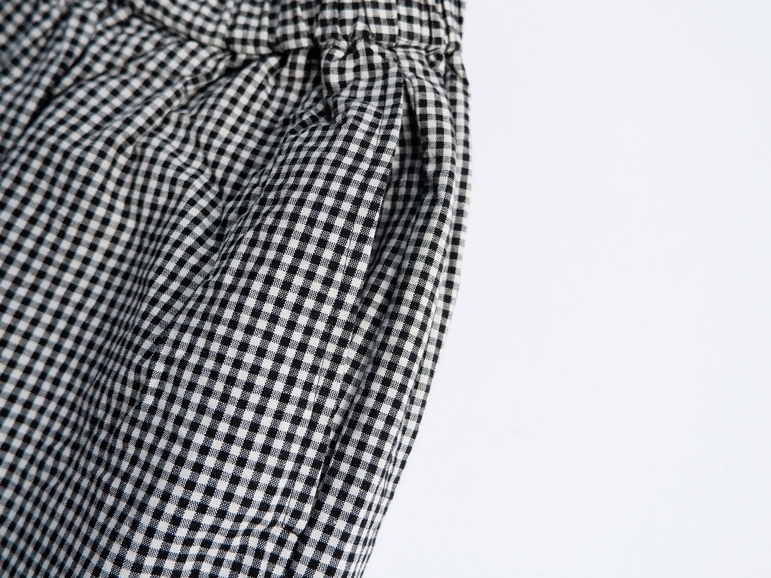 オローネバルーンパンツ春夏ギンガムチェック【美品】