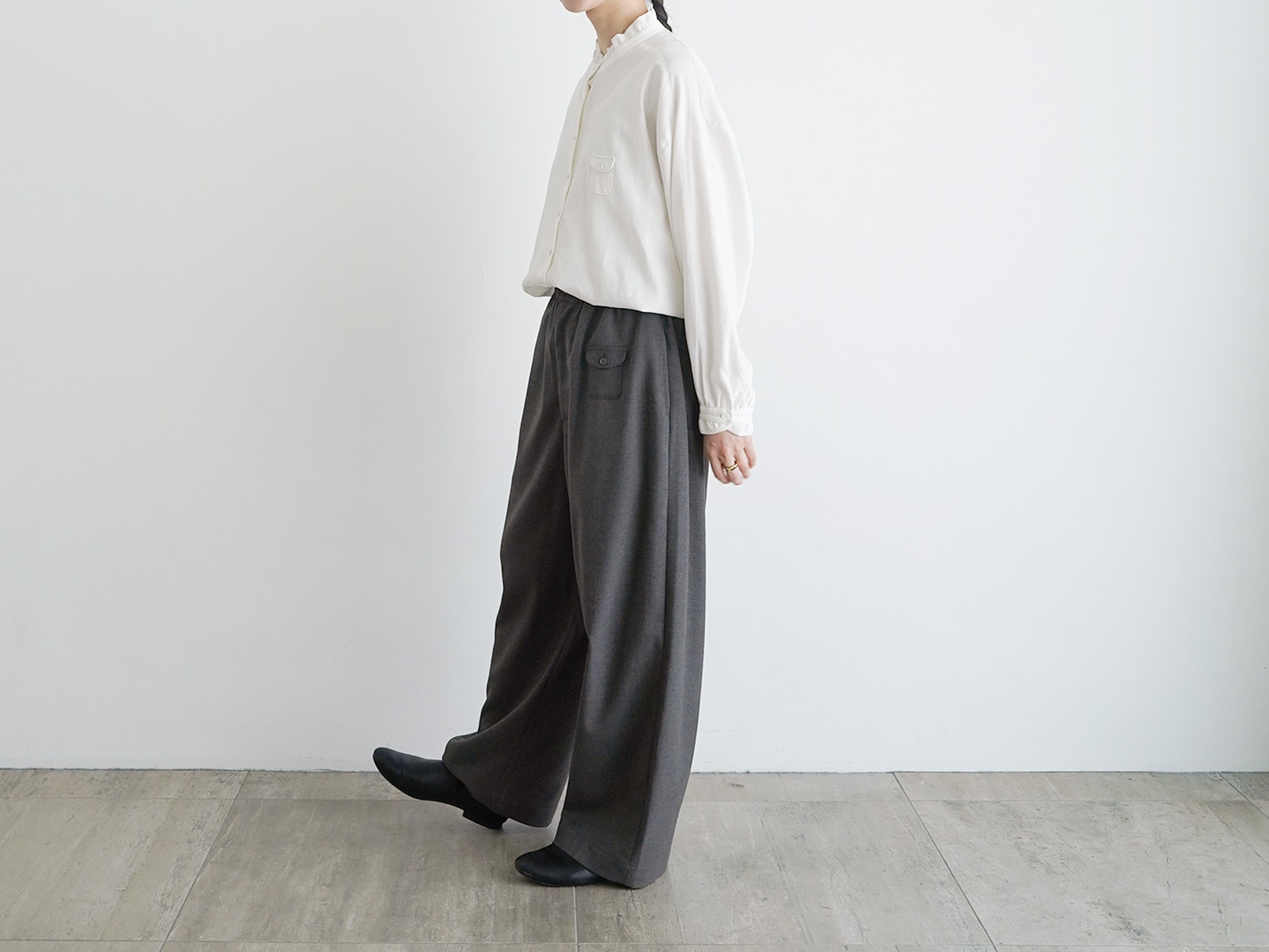 お値下げ中　休日と詩　ホリデーワイドパンツ 10%OFF】休日と詩 ダックワーズパンツ | 休日と詩 | TANDEY ONLINE STORE