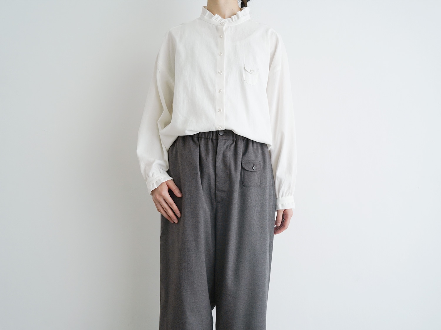 休日と詩 ダックワーズパンツ | 休日と詩 | TANDEY ONLINE STORE