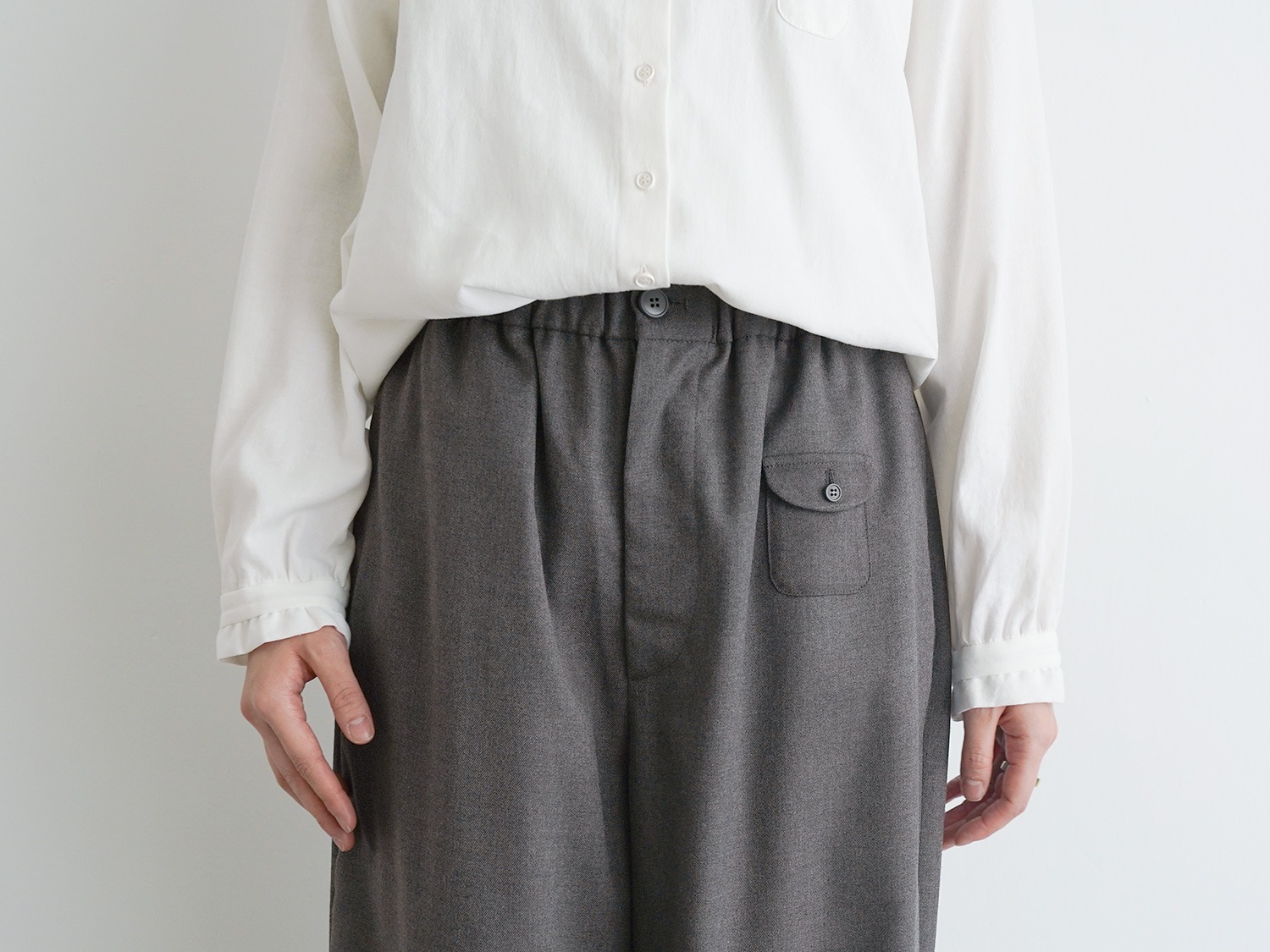 休日と詩 ダックワーズパンツ | 休日と詩 | TANDEY ONLINE STORE