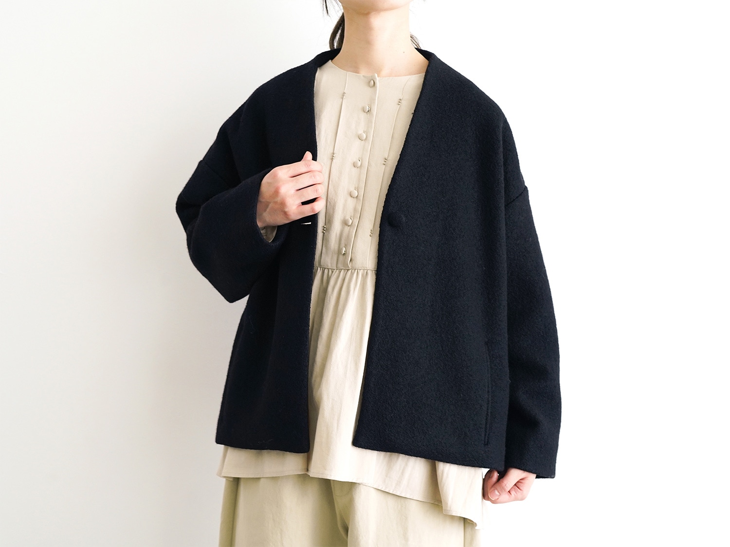 オオカミとフクロウ オオカミと真夜中のティータイム“はおり