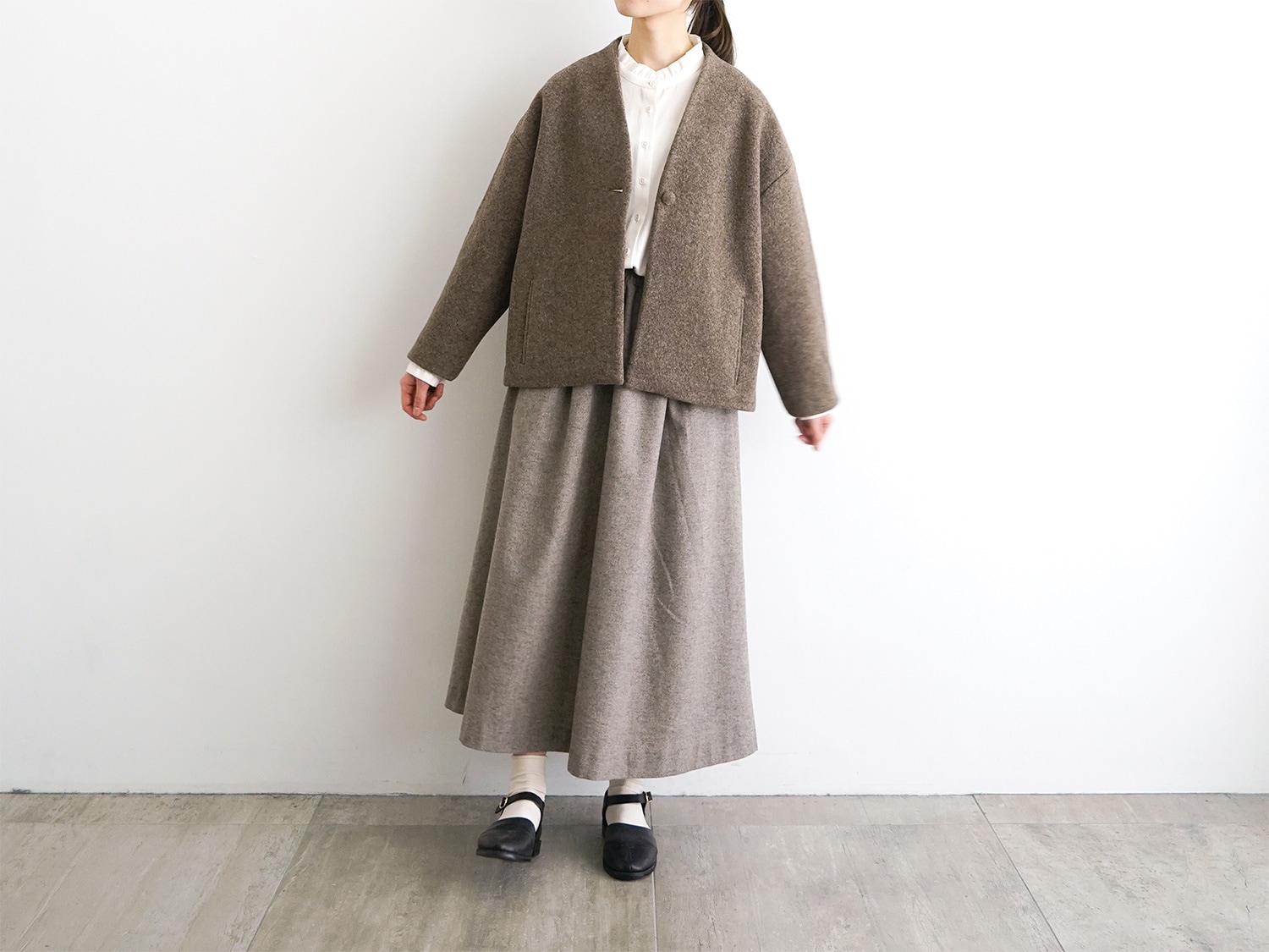 オオカミとフクロウ オオカミと真夜中のティータイム“はおり