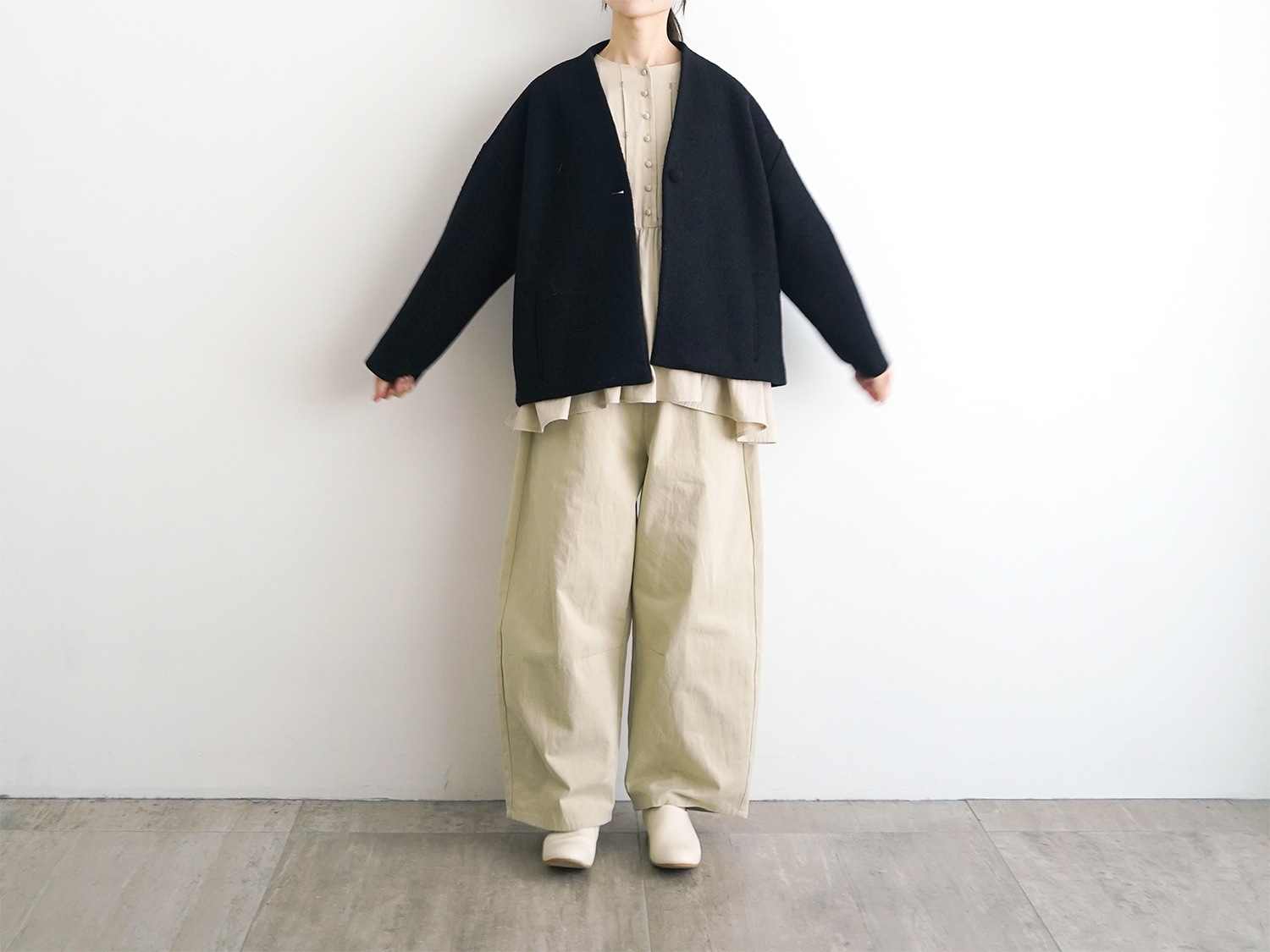 オオカミとフクロウ オオカミと真夜中のティータイム“はおり