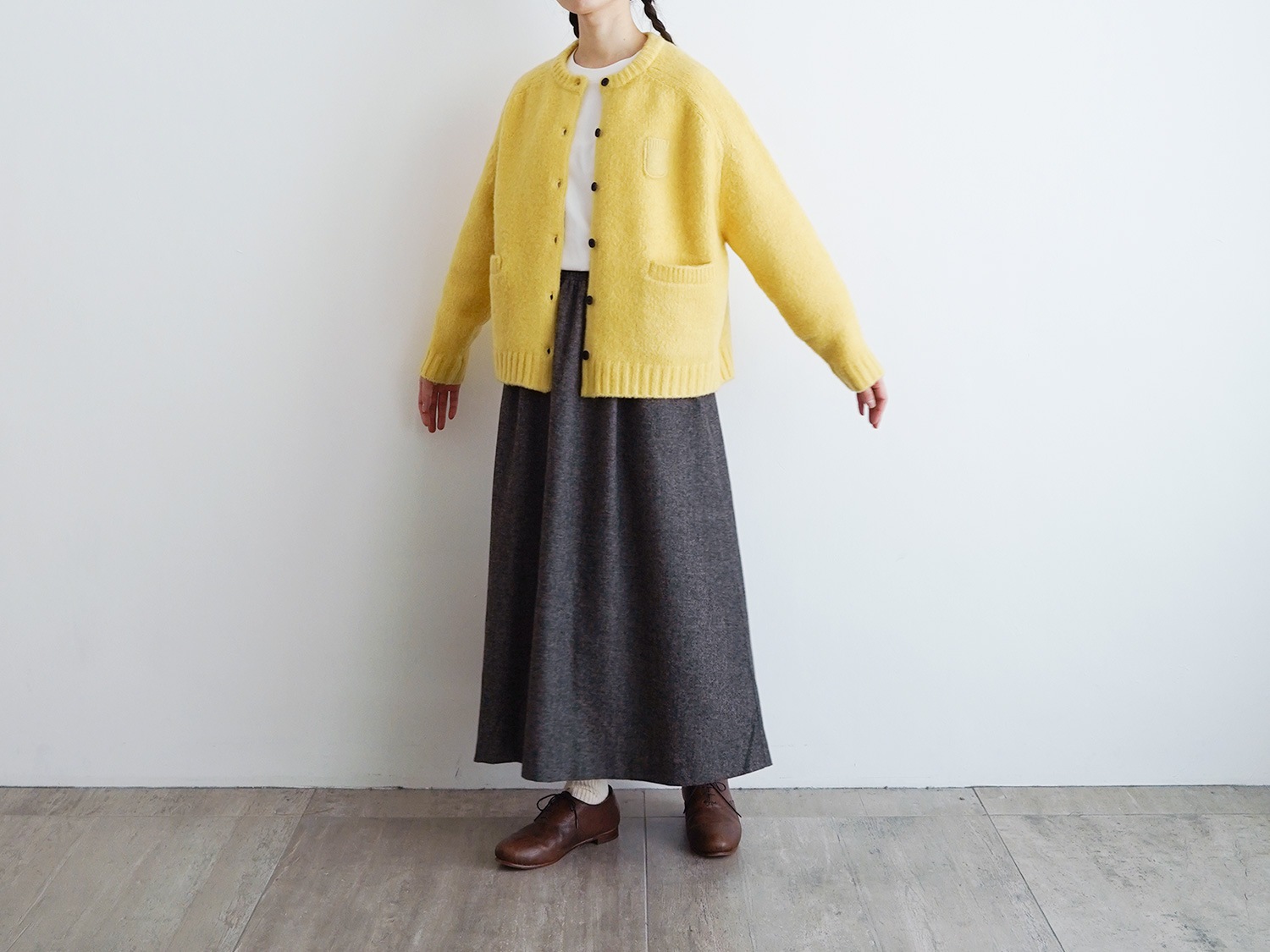 10%OFF】休日と詩 休日のスモールポケットカーディガン | 休日と詩