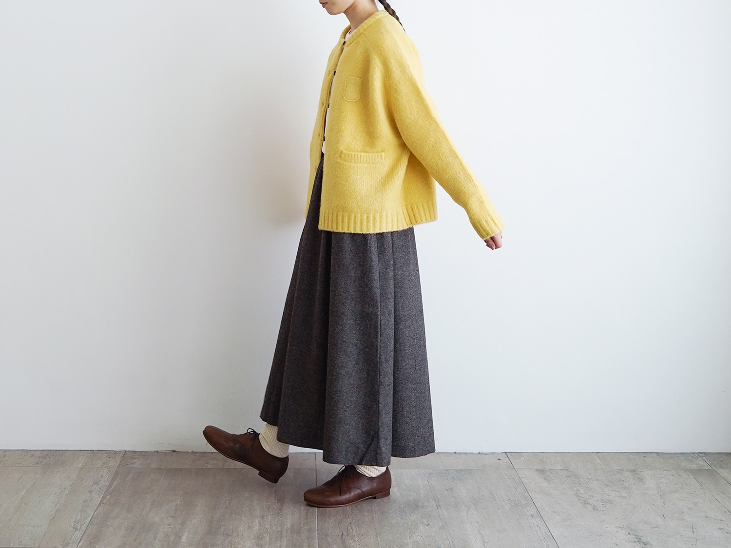 休日と詩 休日のスモールポケットカーディガン | 休日と詩 | TANDEY