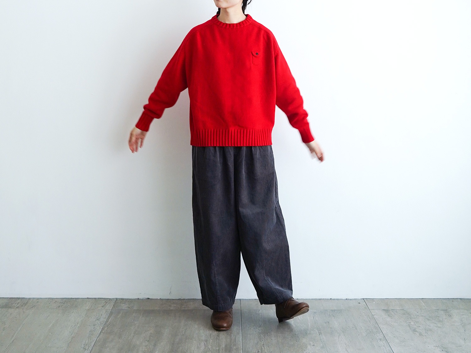 休日と詩 休日のスモールポケットニット | 休日と詩 | TANDEY ONLINE STORE