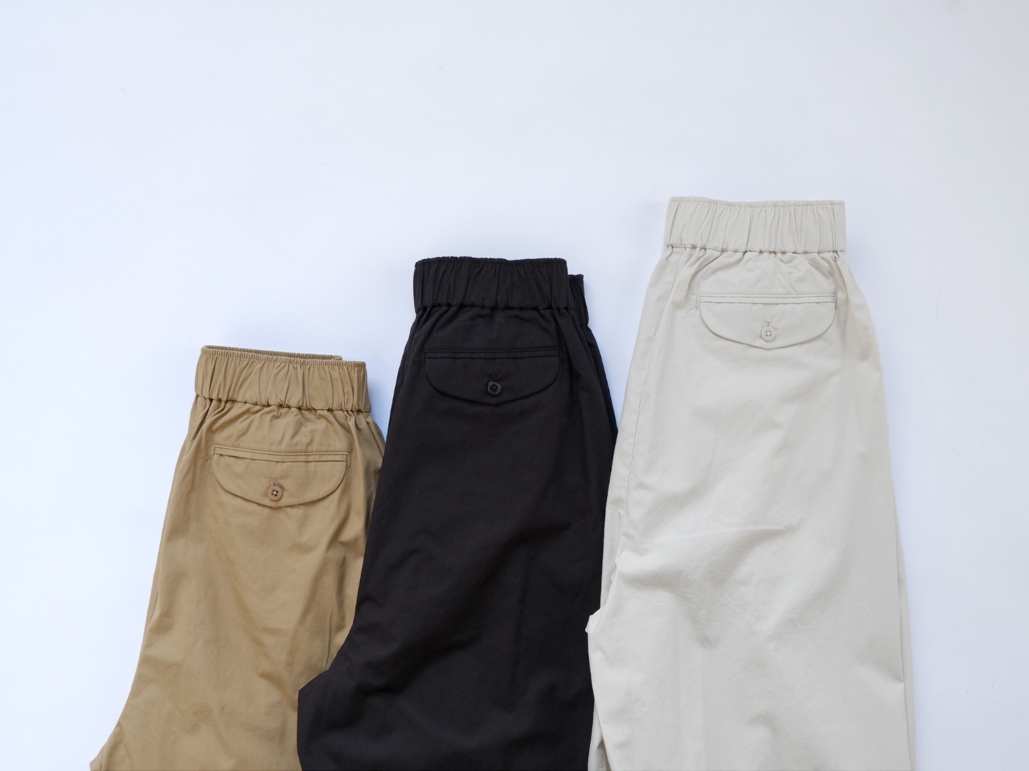 オローネ バルーンパンツ ホワイト アイボリー tandey