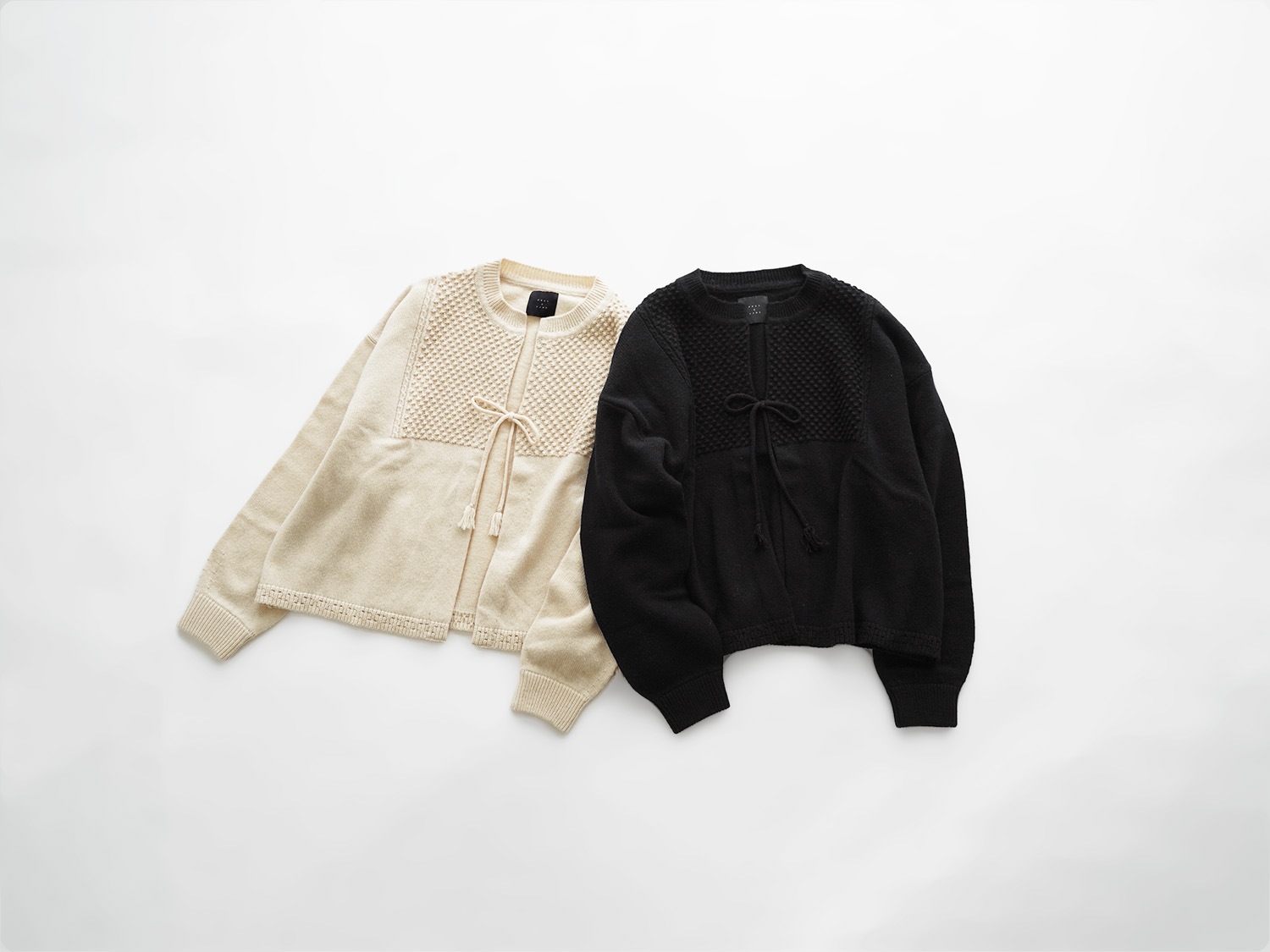 オオカミとフクロウ　ノーカラーカーディガン オオカミとフクロウ ノーカラーカーディガン