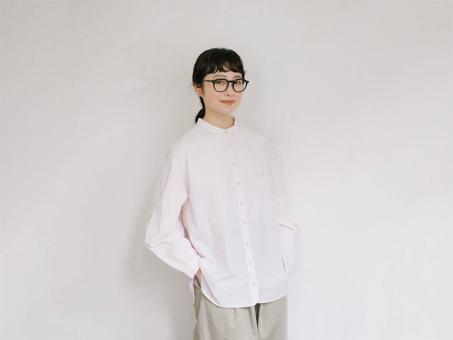 休日と詩 小さなポケットのシャツ | 休日と詩 | TANDEY ONLINE STORE