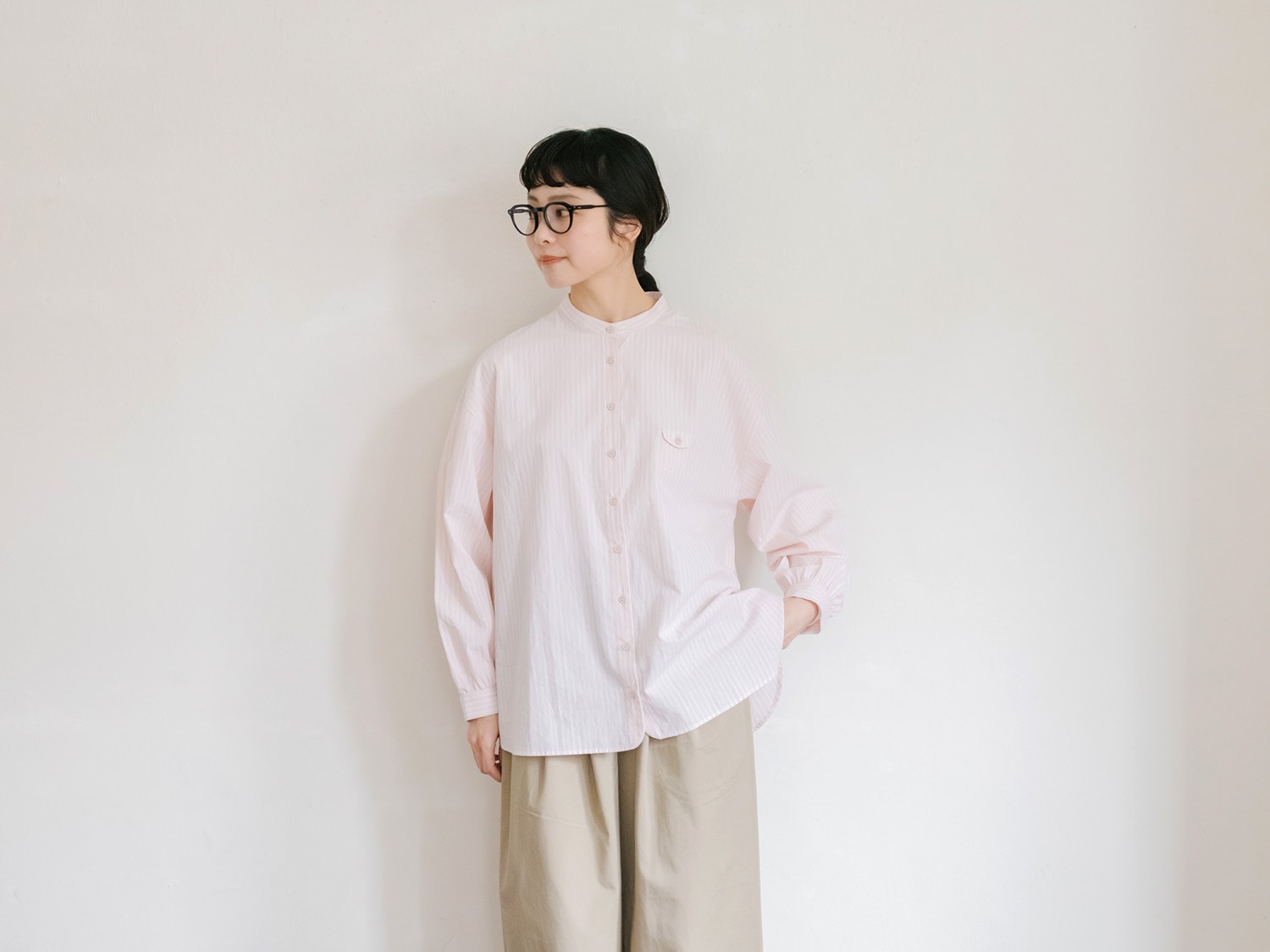 休日と詩 小さなポケットのシャツ | 休日と詩 | TANDEY ONLINE STORE
