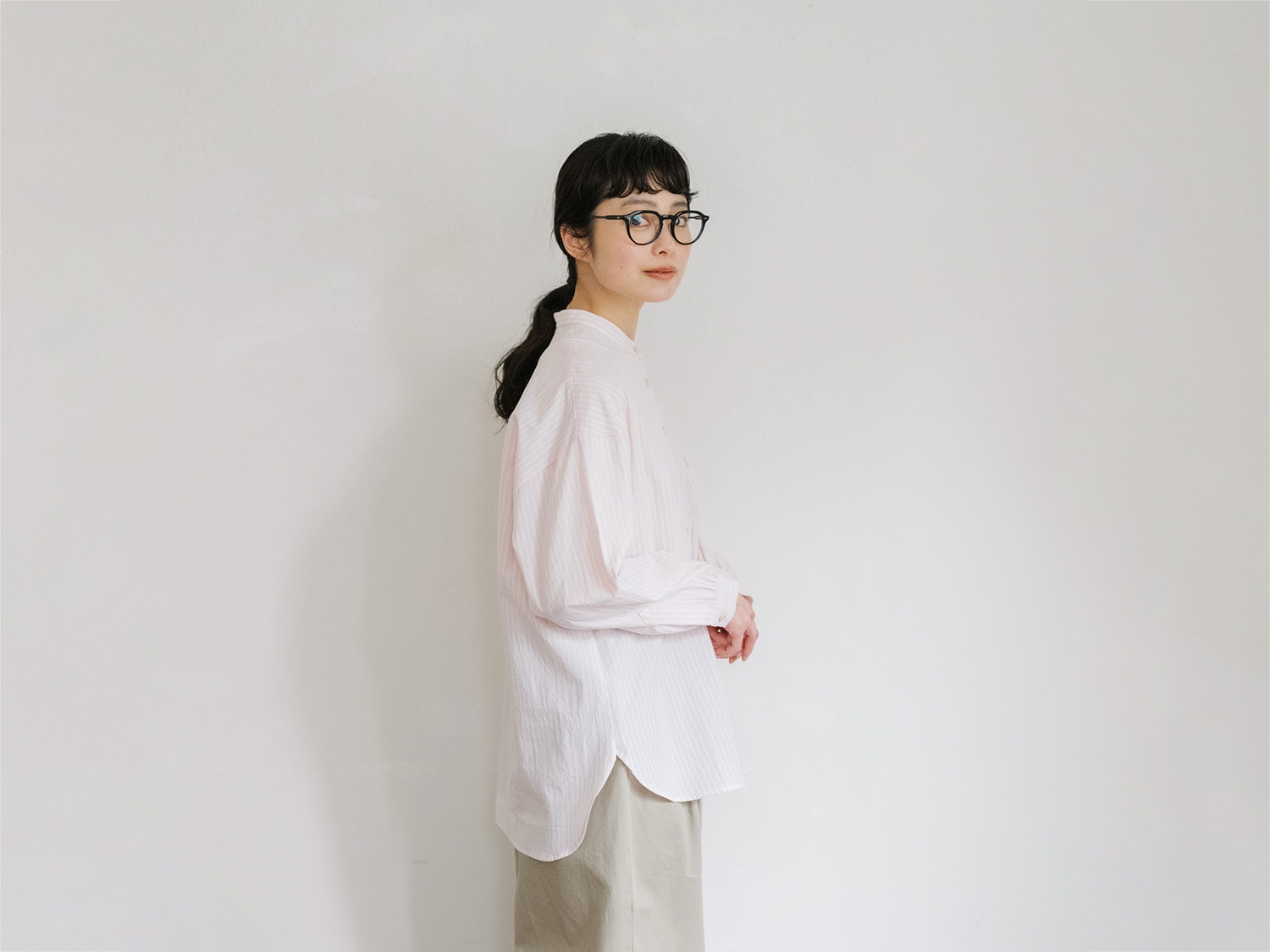休日と詩 小さなポケットのシャツ | 休日と詩 | TANDEY ONLINE STORE