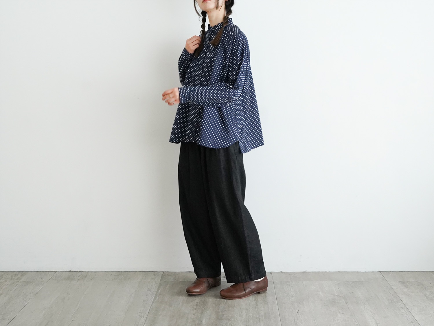 【休日と詩】よそおいブラウス 休日と詩 風まちブラウス | 休日と詩 | TANDEY ONLINE STORE