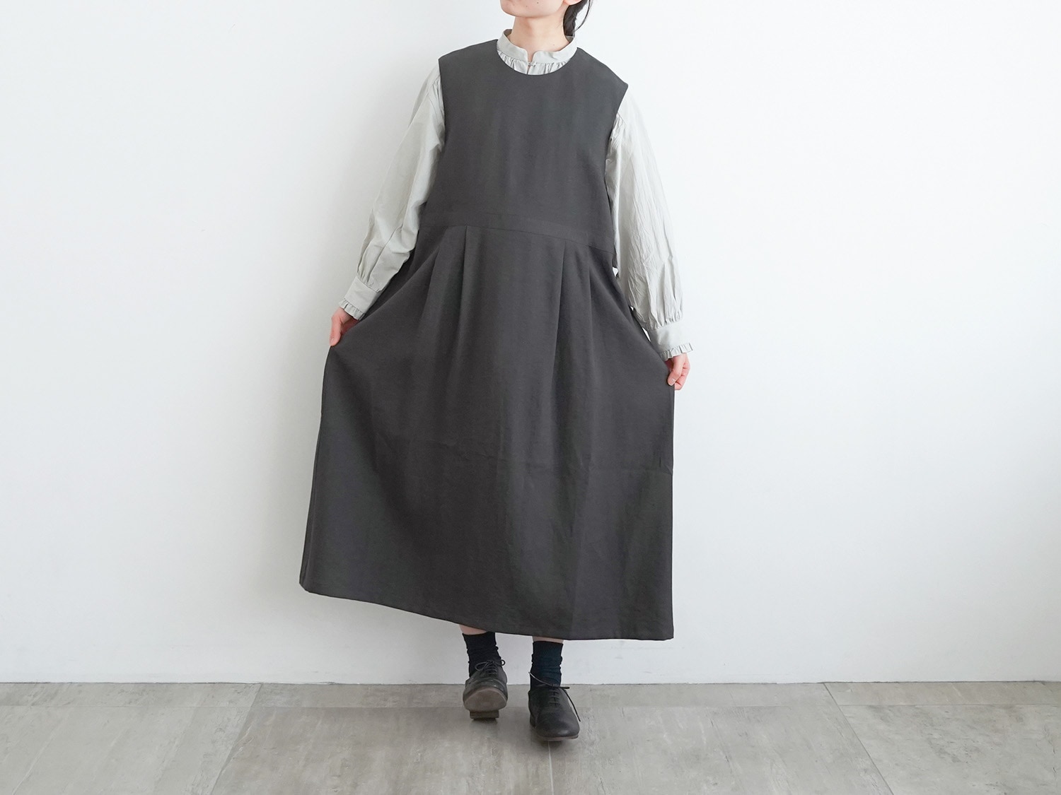 tandey◯オローネ　ボヌールワンピース　BLACK オローネ シャルロットワンピース | オローネ | TANDEY ONLINE STORE