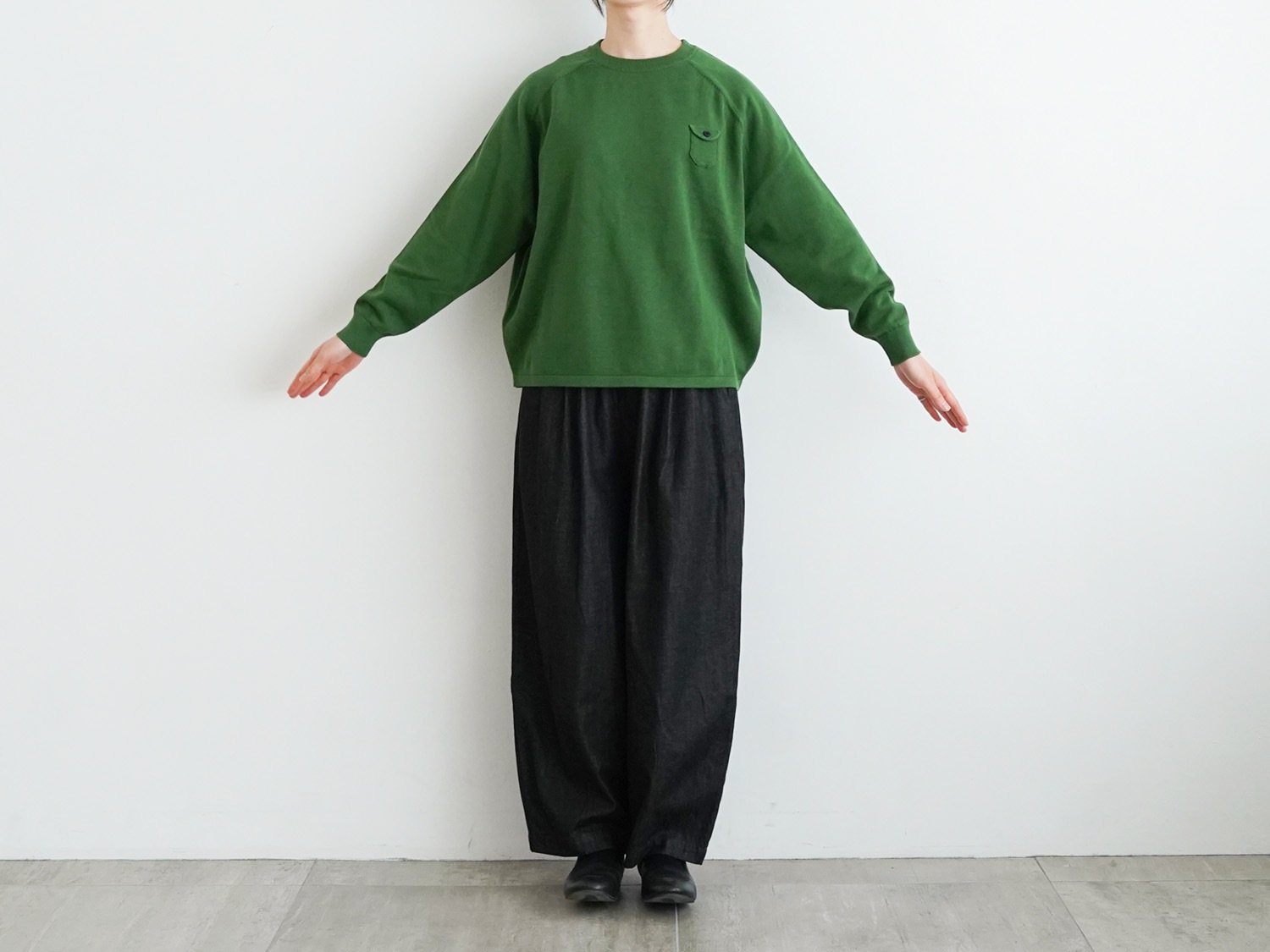 休日と詩 小さなポケットのニット | 休日と詩 | TANDEY ONLINE STORE