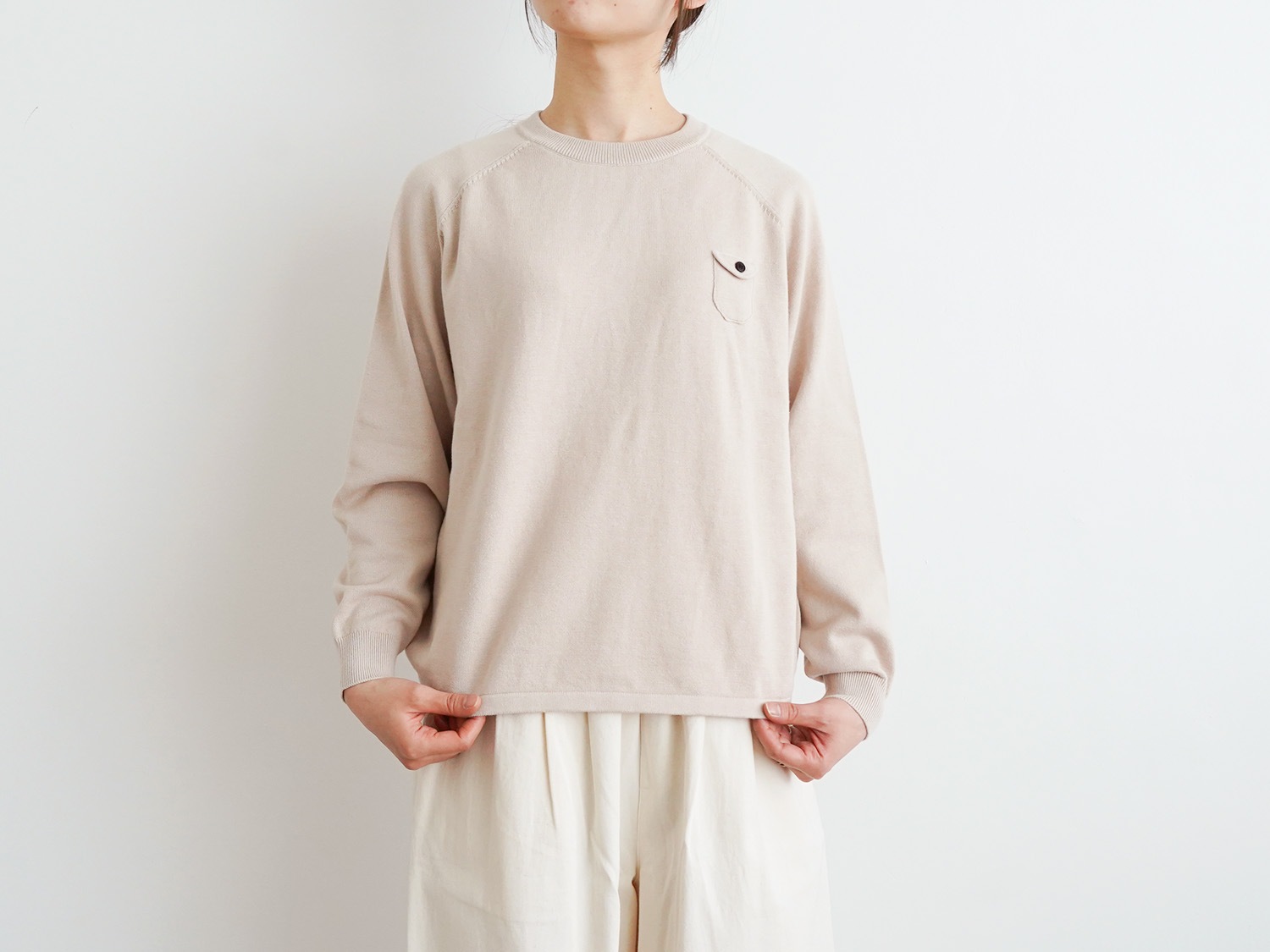 休日と詩 小さなポケットのニット | 休日と詩 | TANDEY ONLINE STORE