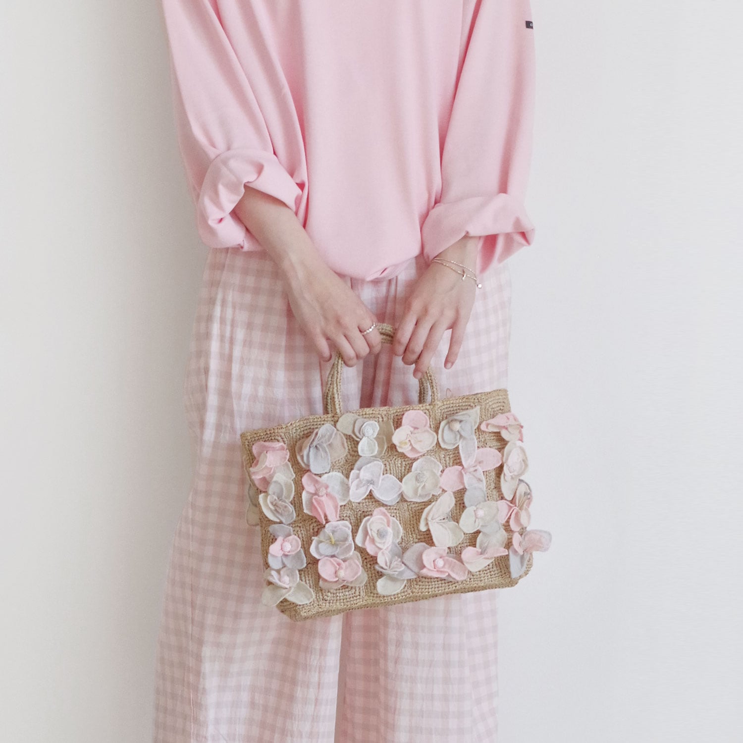 ソフィーディガール お花 バッグ sophie digard
