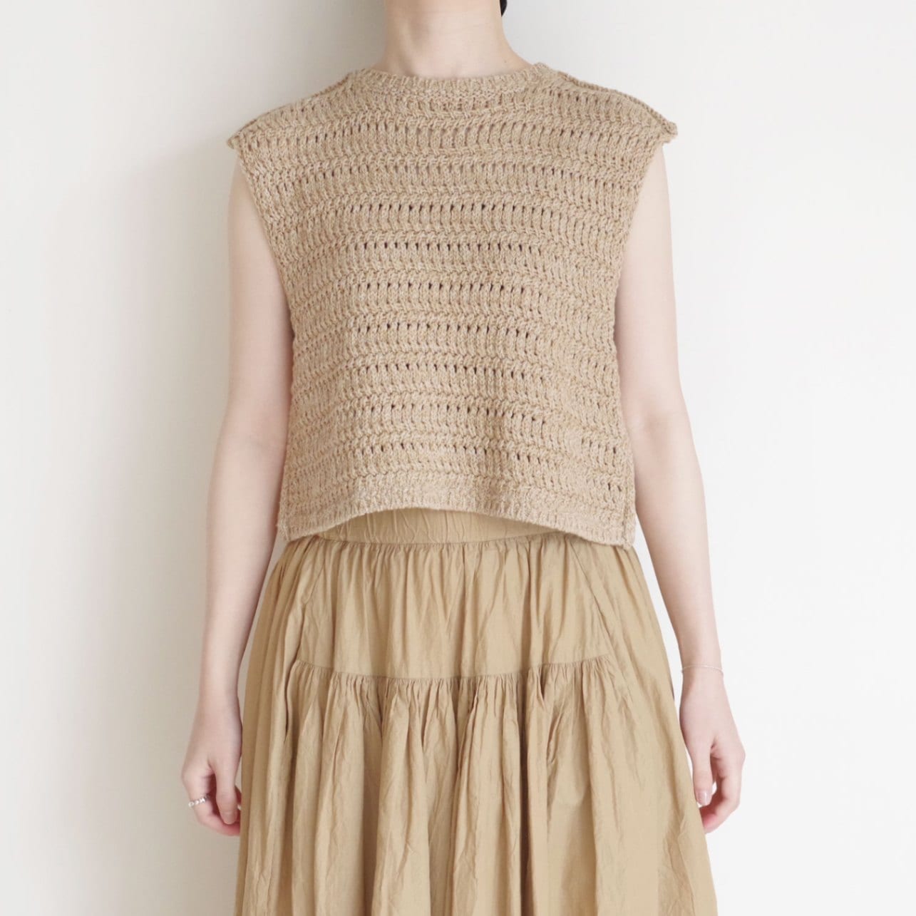 ECOLE DE CURIOSITES エコールドキュリオジテ : KIM-OTTO ニットベスト  