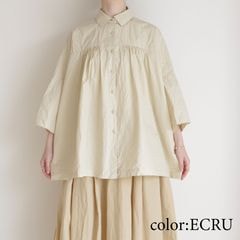 CASEY CASEY  : SOUARE RACCOURCIE SHIRT ϡե꡼֥㥶֥饦