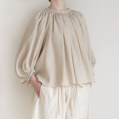 R&D.M.Co- ɥޥ󥺥ơ顼 : DENSELY LINEN GATHER SMOCK 㥶å