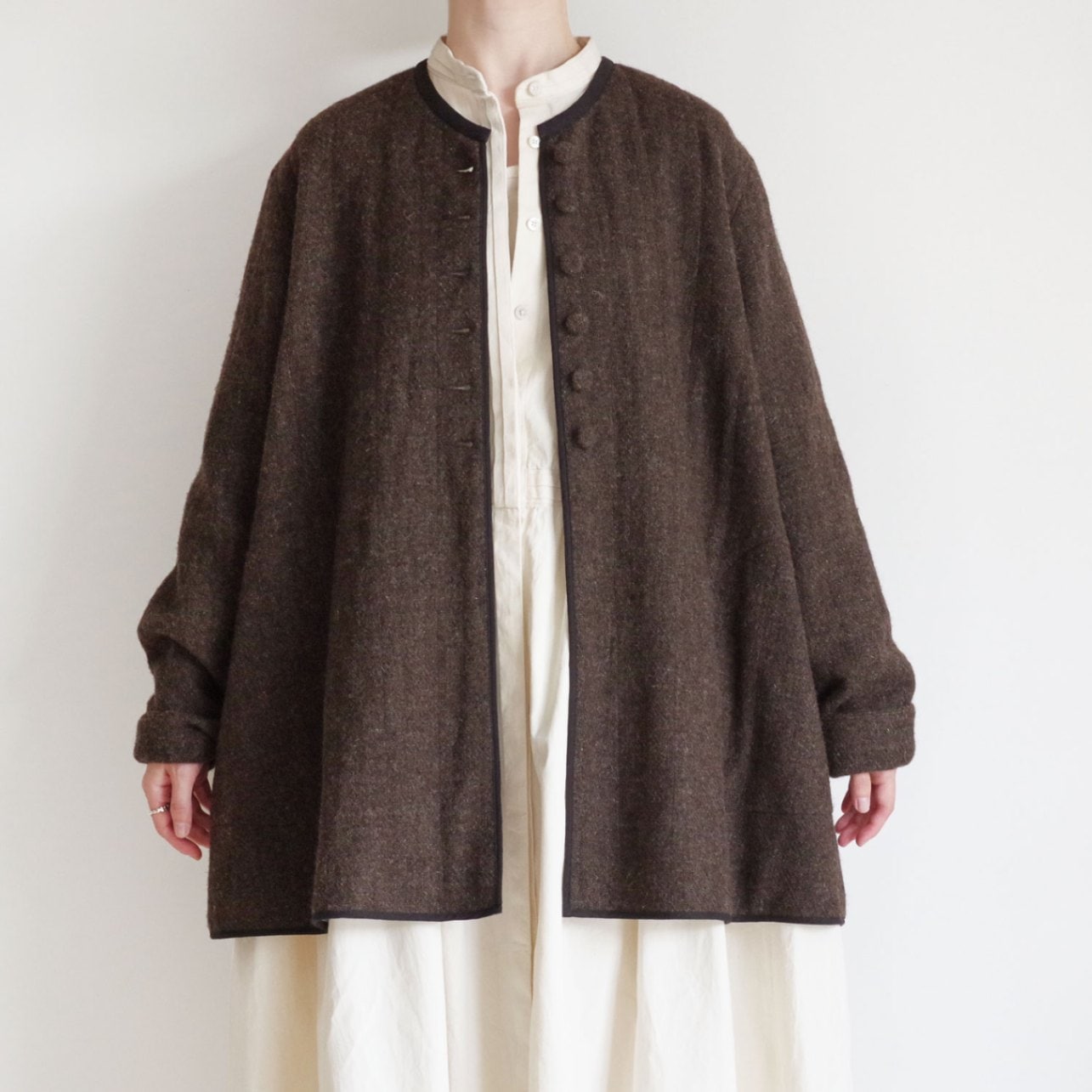 Khadi and Co カディアンドコー : victor ツイードテントライン