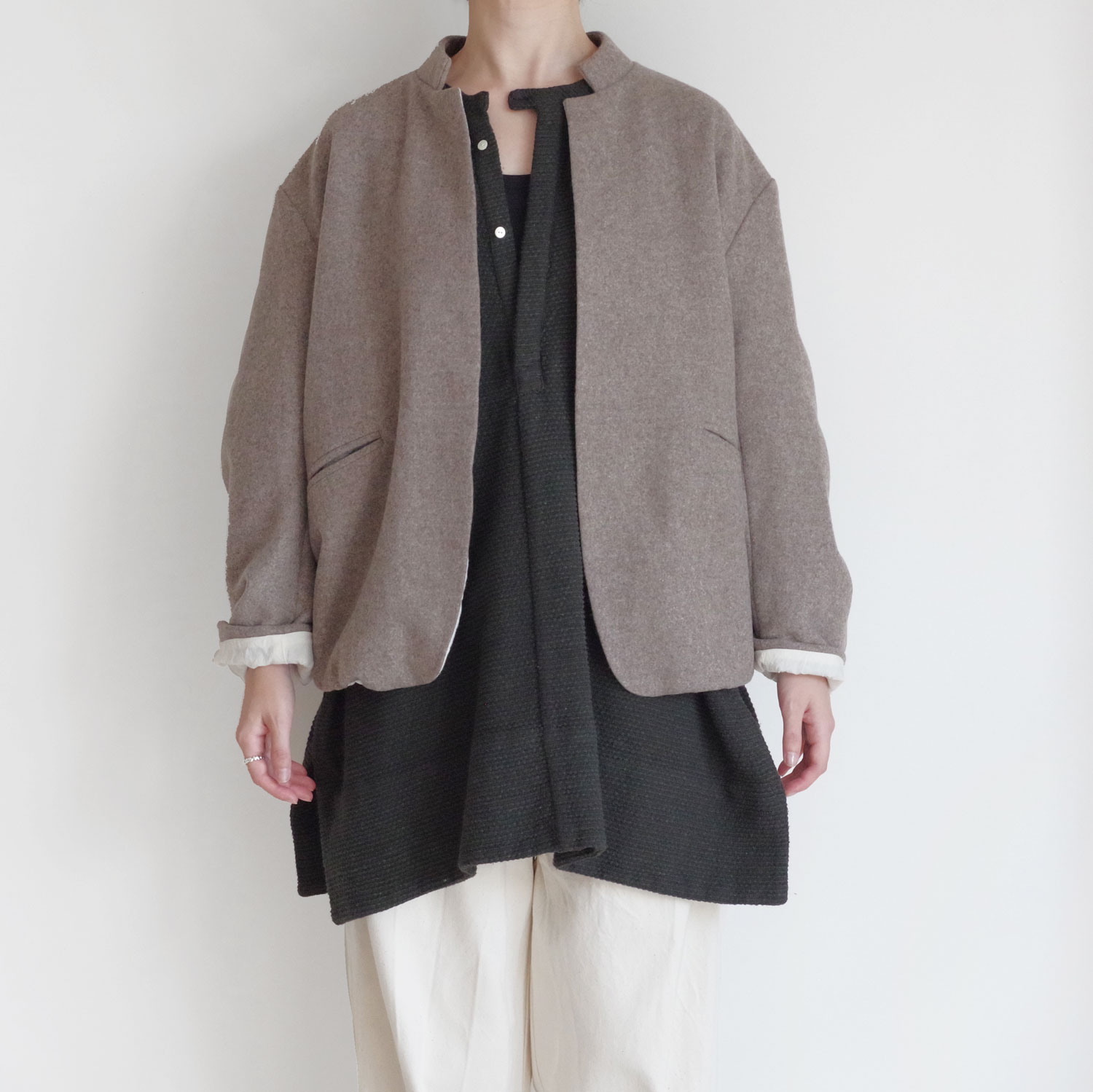 quitan キタン : WEIRD JACKET ウールジャケット | quitan  