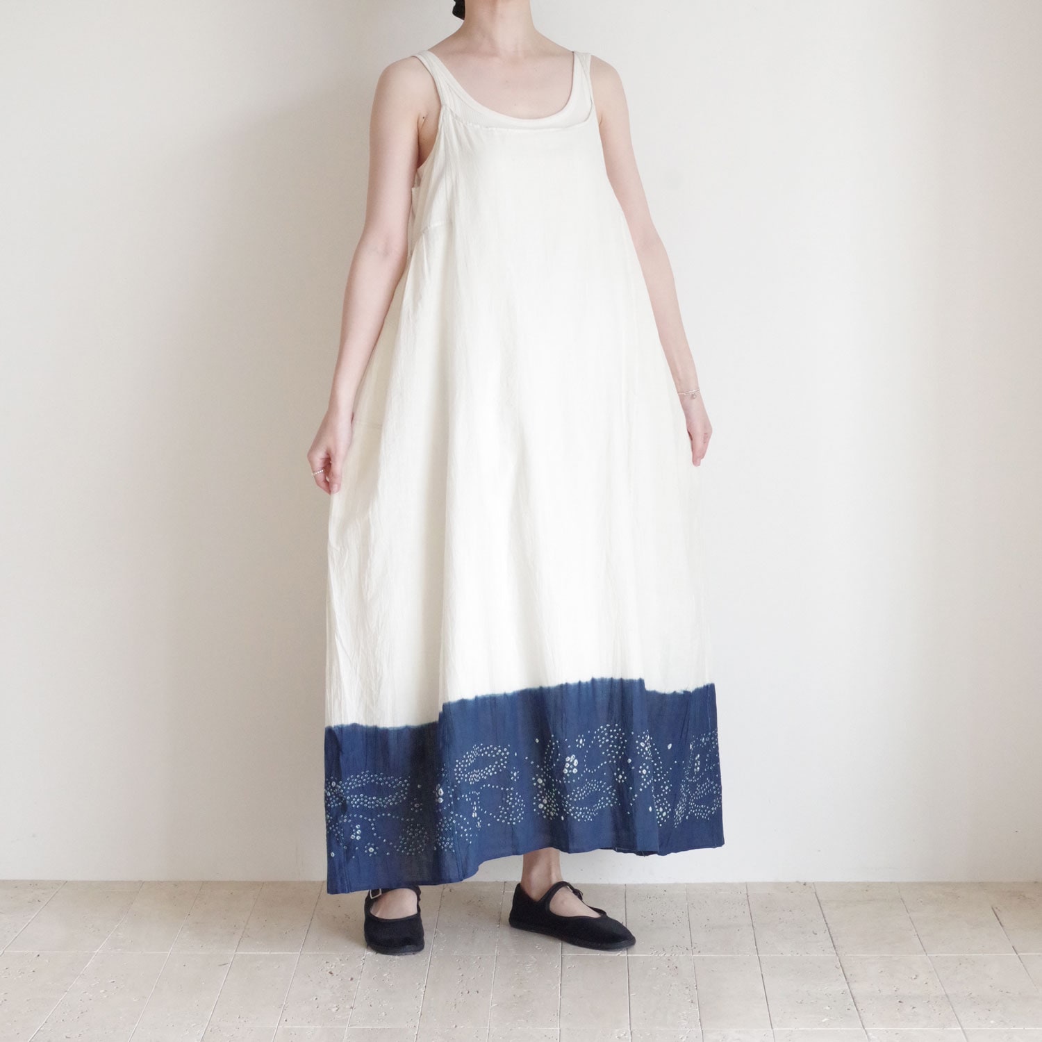 injiri インジリ : AMBER-68 絞り染キャミソールワンピース | injiri