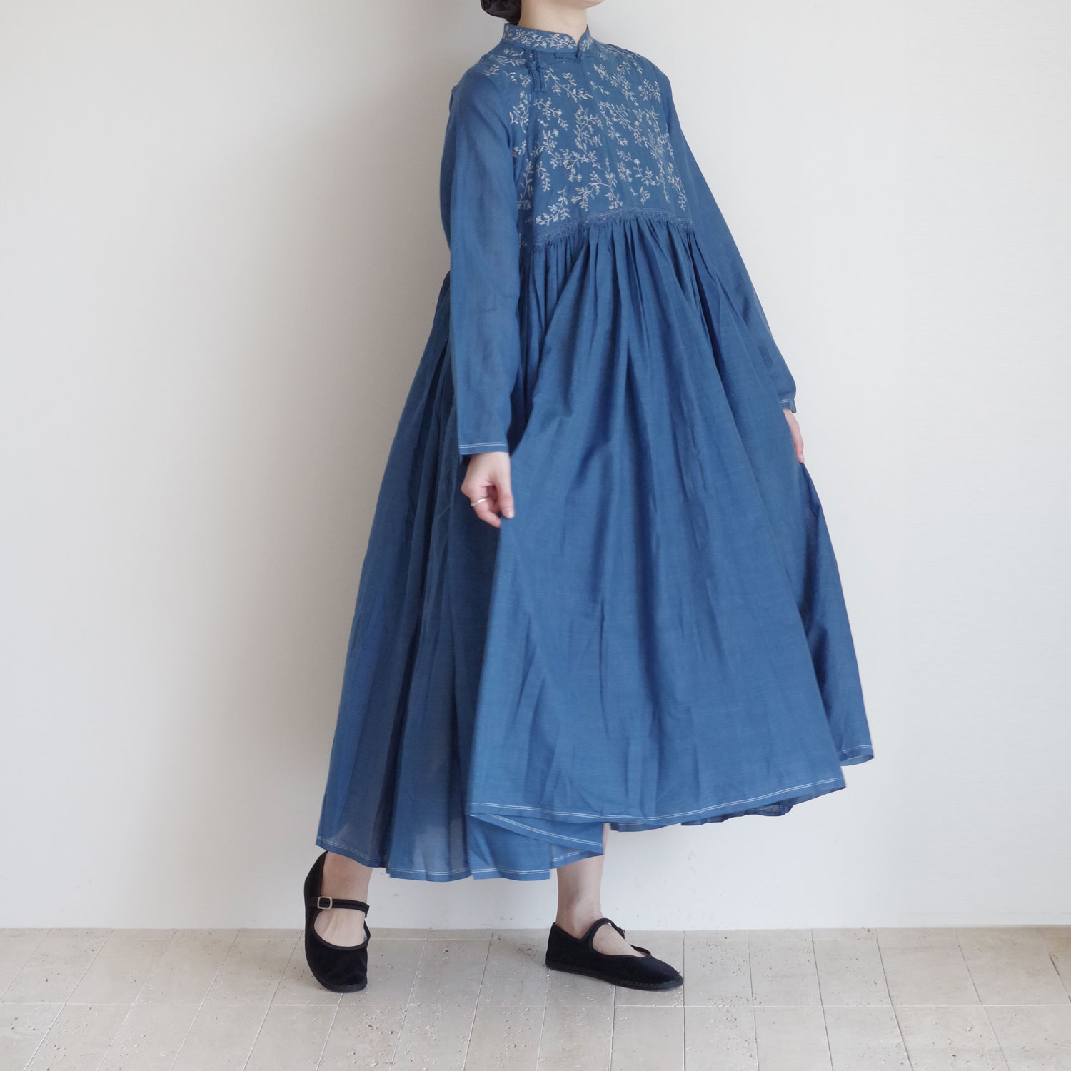 maku textiles マクテキスタイルズ : BAIJI エンブロイダリーチャイナ