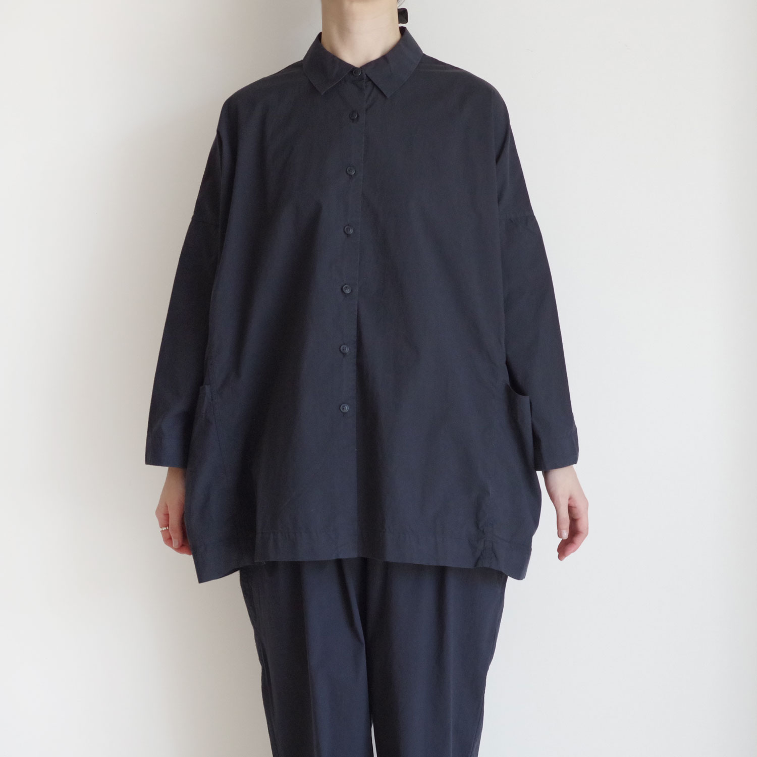 CASEY CASEY ケイシーケイシー : FEBRUARY SHIRT サイドポケットシャツ