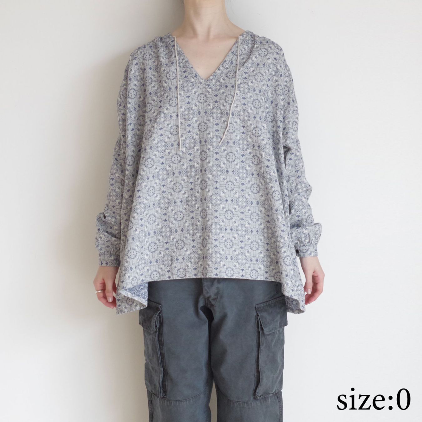 outil ウティー : CHEMISIER ORIEUX (ジャガード) スモック