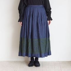 pheeta Billi skirt シャーリングギャザースカート　ベージュ系 Pheeta フィータ : Billi skirt シャーリングギャザースカート