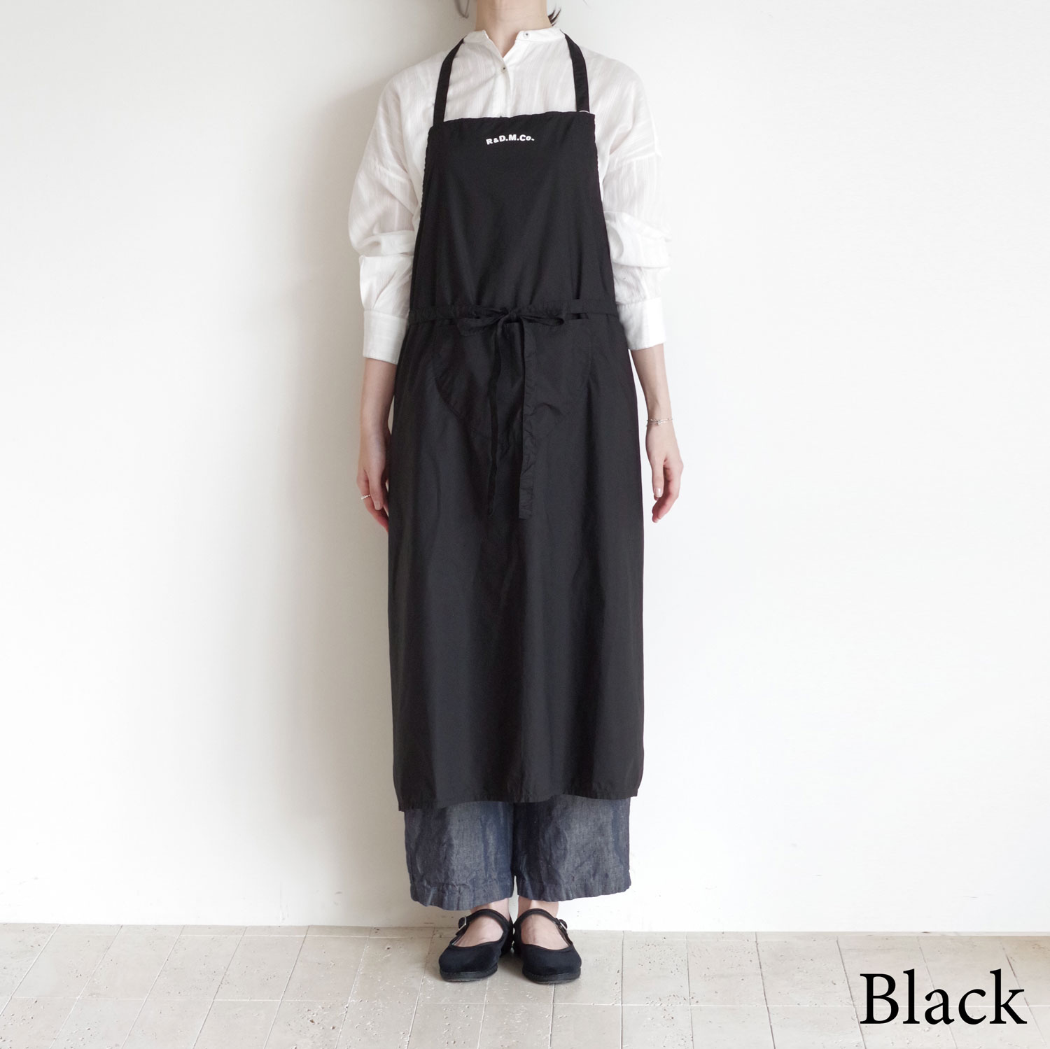 オールドマンズテーラーエプロン R&D.M.Co- オールドマンズテーラー : GARMENT DYE TYPEWRITER